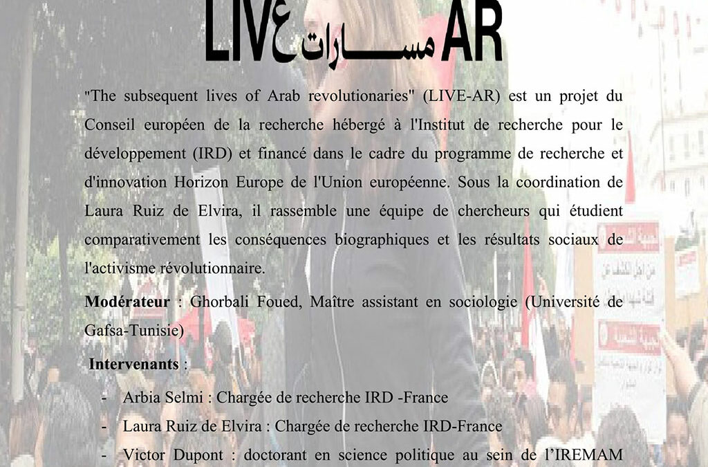 Presentation of the ERC LIVE-AR at the University of Gafsa