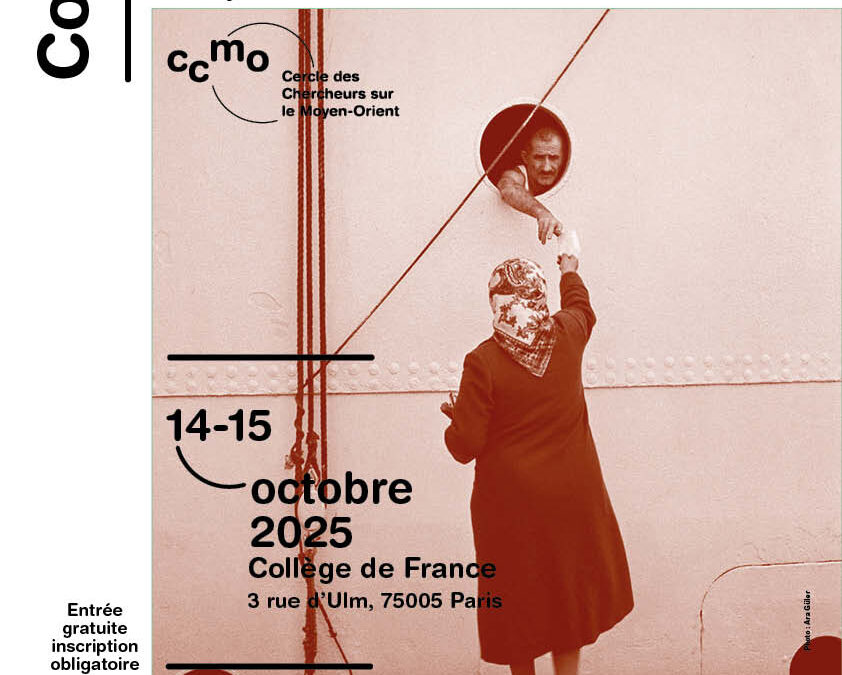 Co-organisation of the International colloquium « Les mondes arabes au prisme des émotions »