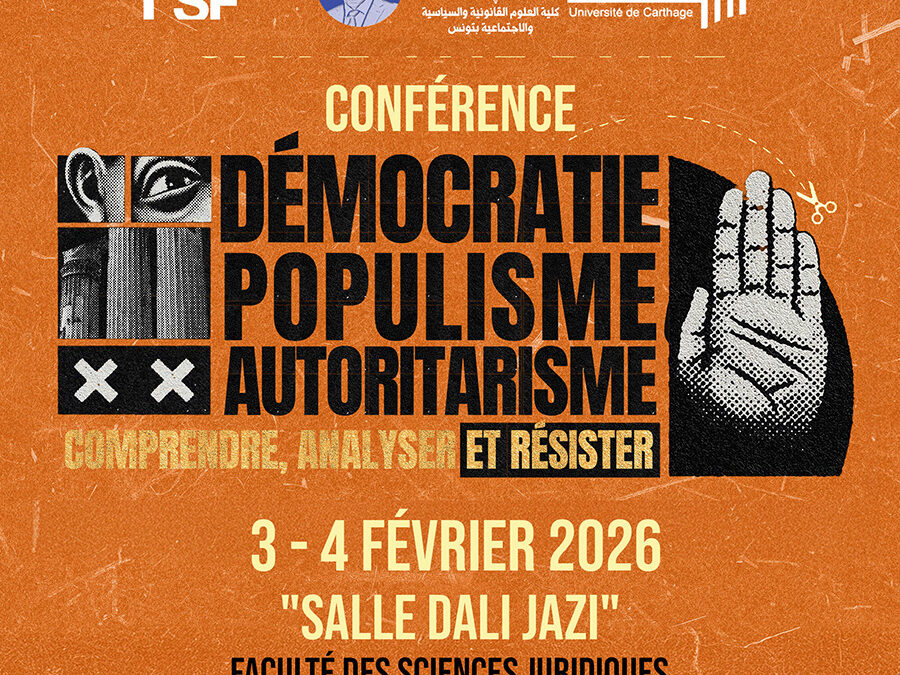 Participation of Laura Ruiz de Elvira to the international conference  « Démocratie, populisme et autoritarisme »